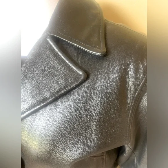 Vintage Wilsons Women’s Black Leather Jacket - Picture 7 of 14